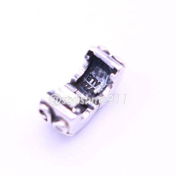 Authentic PANDORA Tendril Champagne CZ Clip - Picture 6 of 9